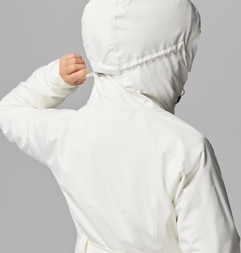 Women's Ava Alpine Belted Insulated Ski Jacket, Color: Sea Salt, image 9