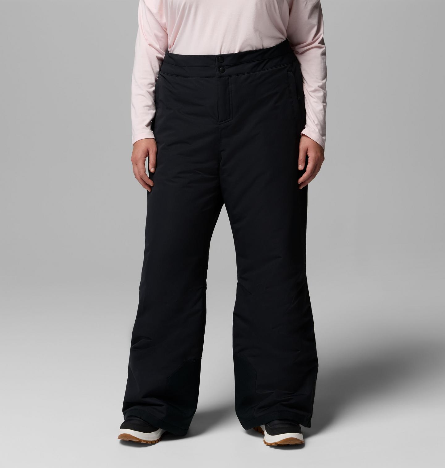 Женские брюки Columbia Bugaboo III Pants - Plus Size, цвет: Чёрный — фото 1