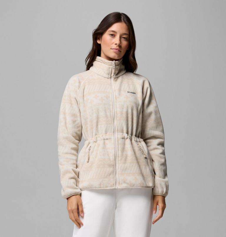 Women's Bugaboo IV 3-in-1 Jacket, Color: Sea Salt, Ancient Fossil, image 6