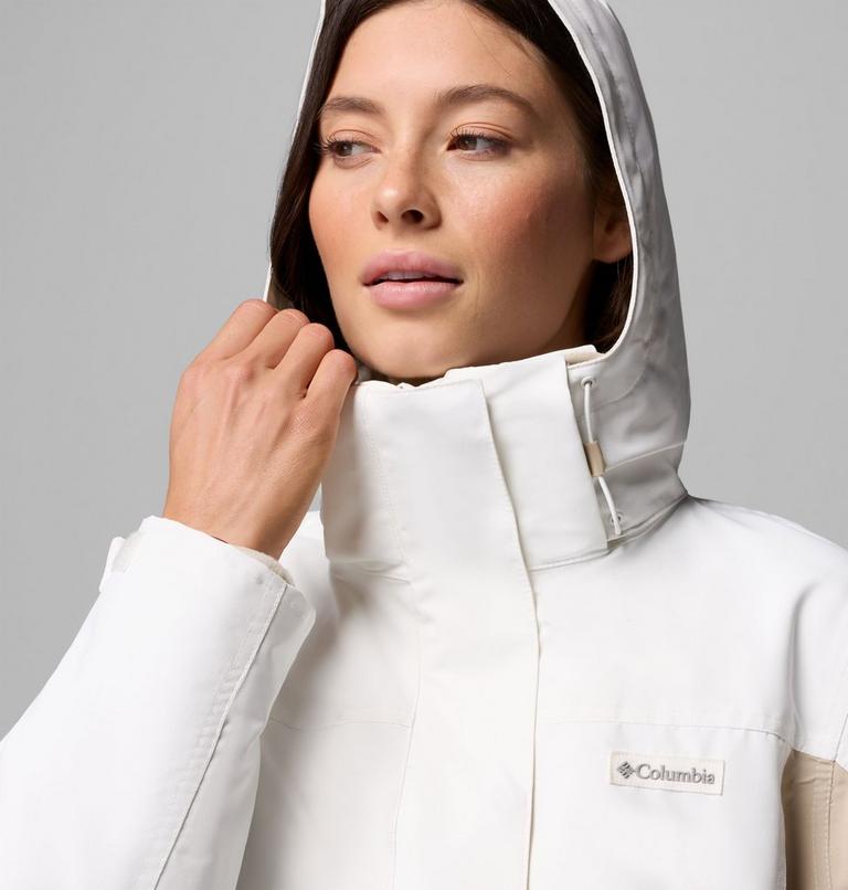 Women's Bugaboo IV 3-in-1 Jacket, Color: Sea Salt, Ancient Fossil, image 9