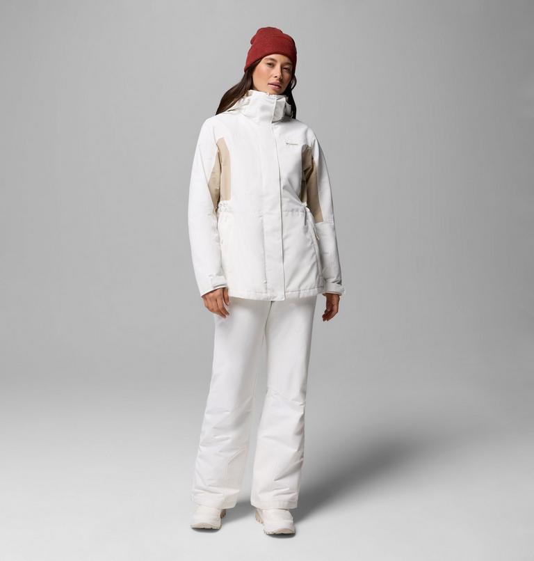 Women's Bugaboo IV 3-in-1 Jacket, Color: Sea Salt, Ancient Fossil, image 2