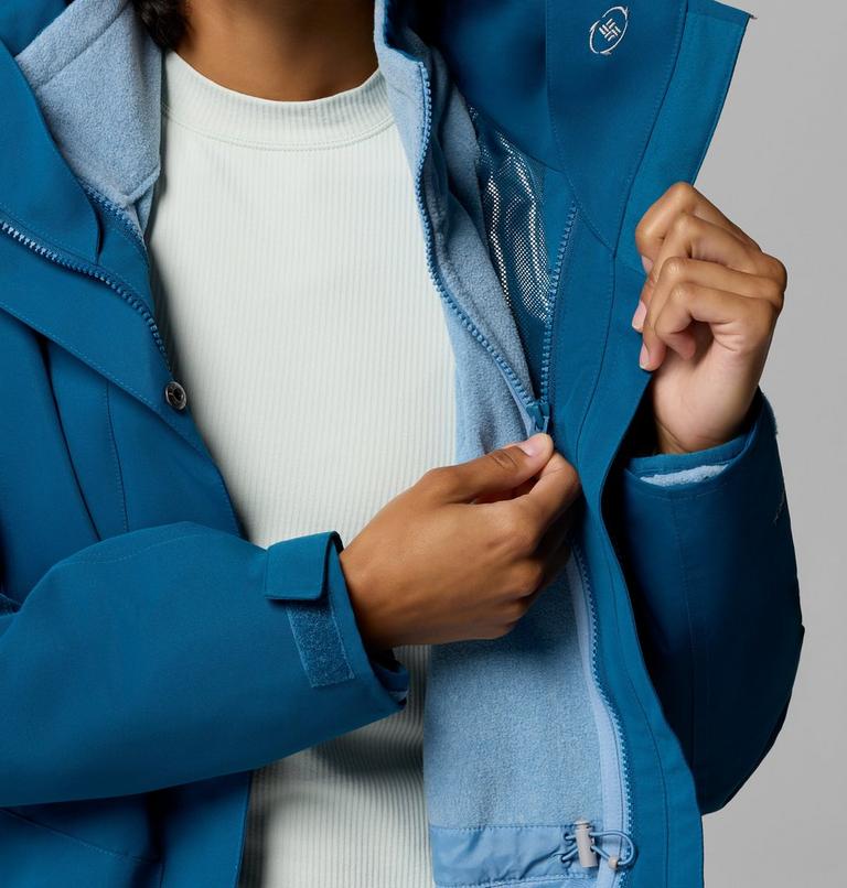 Women's Bugaboo IV 3-in-1 Jacket, Color: Phoenix Blue, Rainy Day, image 8
