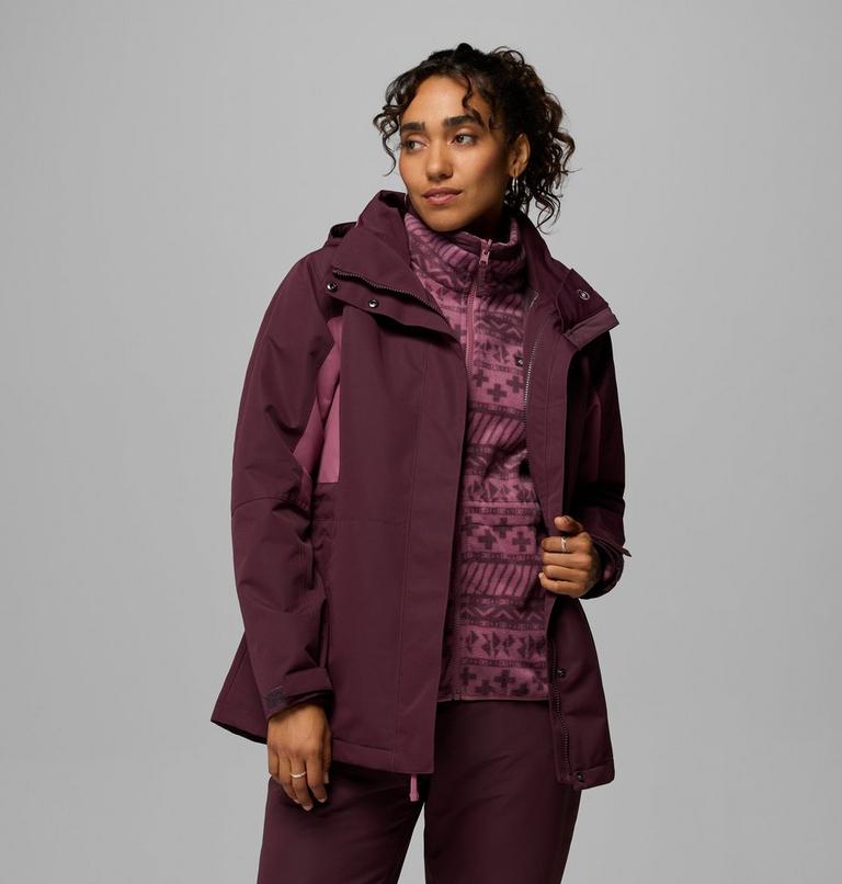 Women's Bugaboo IV 3-in-1 Jacket, Color: Moonvista, Antique Mauve, image 5