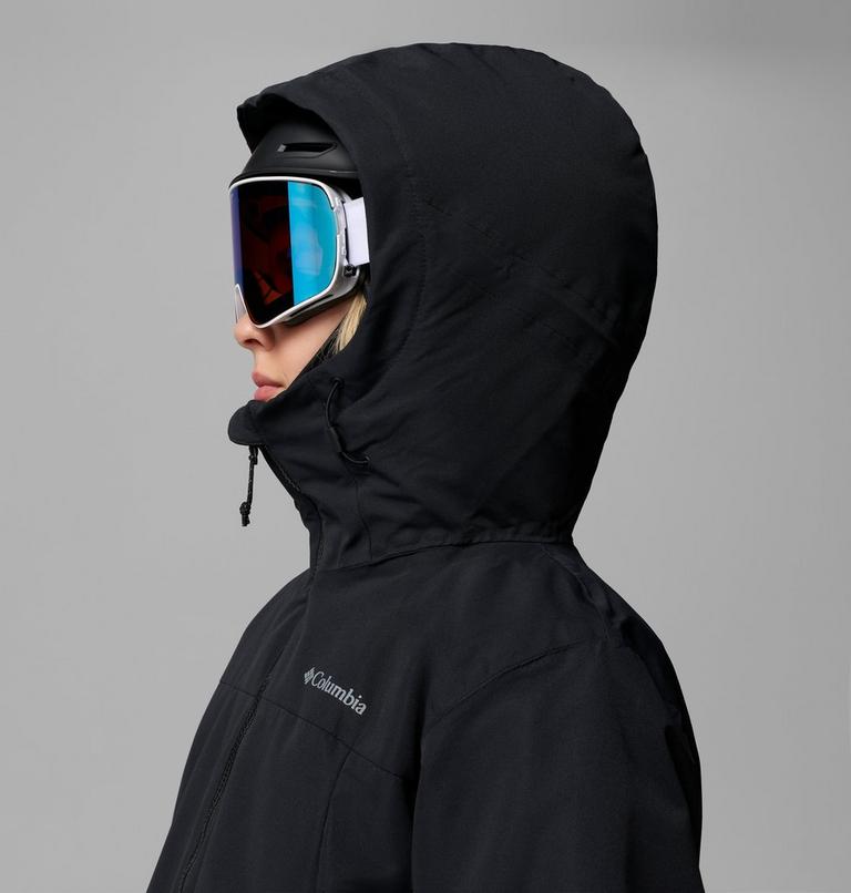 Women's Alpine Echo Insulated Ski Jacket, Color: Black, image 10
