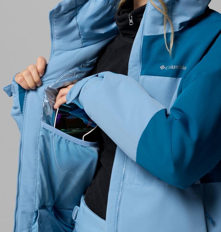 Giacca da sci imbottita Alpine Echo da donna, Color: Rainy Day, Phoenix Blue, image 5