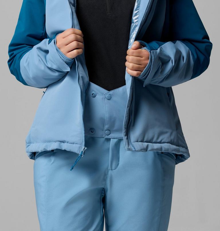 Giacca da sci imbottita Alpine Echo da donna, Color: Rainy Day, Phoenix Blue, image 6