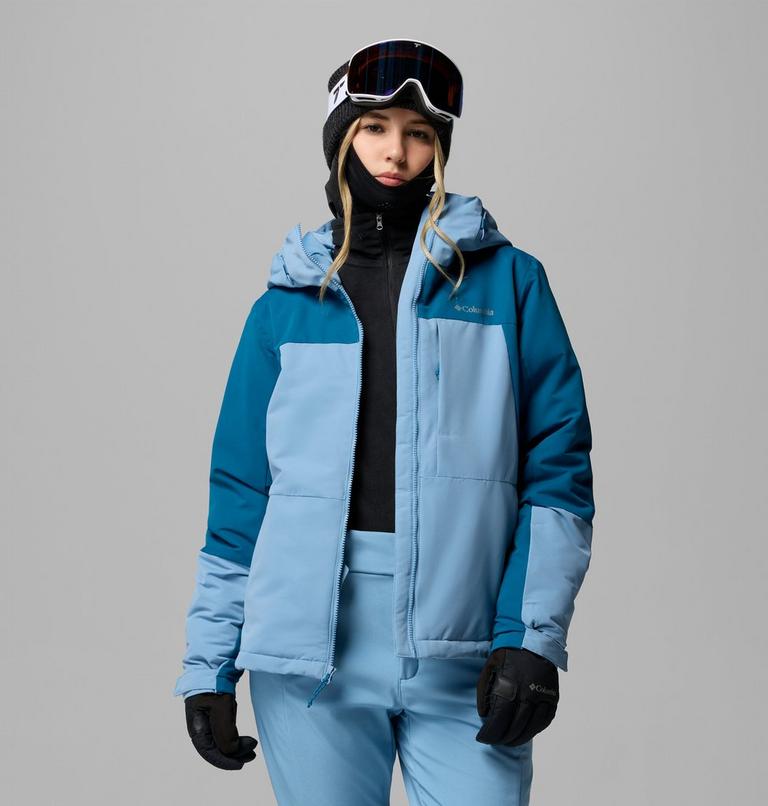 Giacca da sci imbottita Alpine Echo da donna, Color: Rainy Day, Phoenix Blue, image 12