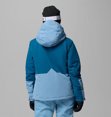 Giacca da sci imbottita Alpine Echo da donna, Color: Rainy Day, Phoenix Blue, image 3