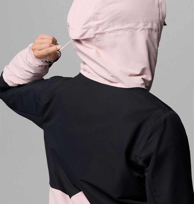 Women's Alpine Echo Insulated Ski Jacket, Color: Mineral Pink, Black, image 11