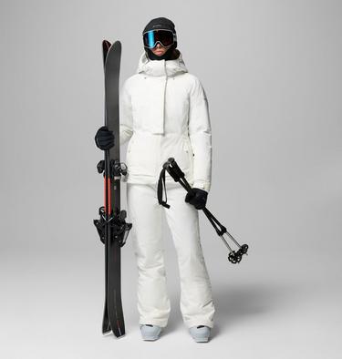 Women's Roffe Ridge Insulated Ski Trousers, Color: Sea Salt, image 10