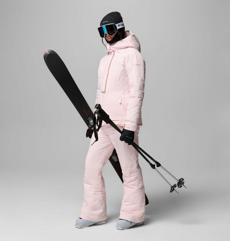 Women's Roffe Ridge Insulated Ski Trousers, Color: Powder Pink, image 2