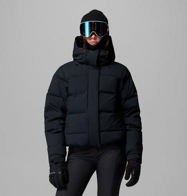 Women's Roffe Ridge Down Puffer Ski Jacket, Color: Black, image 11