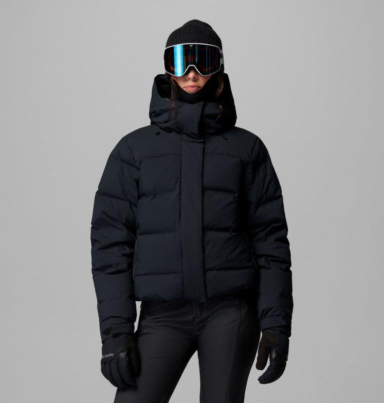 Women's Roffe Ridge Down Puffer Ski Jacket, Color: Black, image 1