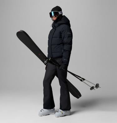 Women's Roffe Ridge Down Puffer Ski Jacket, Color: Black, image 12
