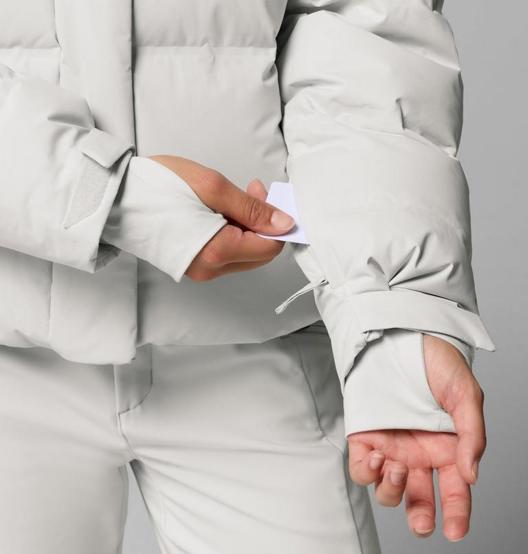 Women's Roffe Ridge Down Puffer Ski Jacket, Color: Sea Salt, image 13