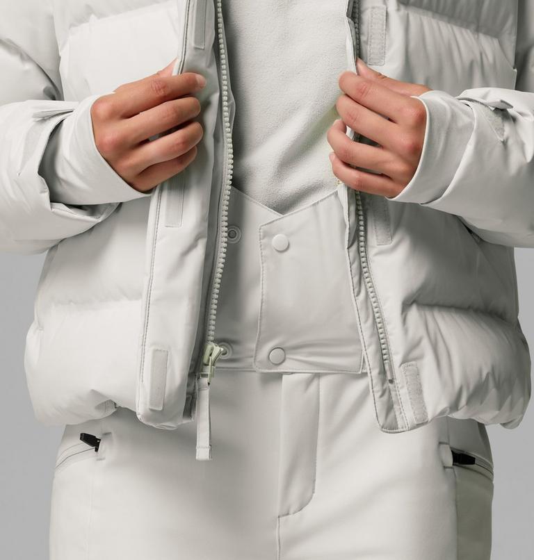 Women's Roffe Ridge Down Puffer Ski Jacket, Color: Sea Salt, image 8