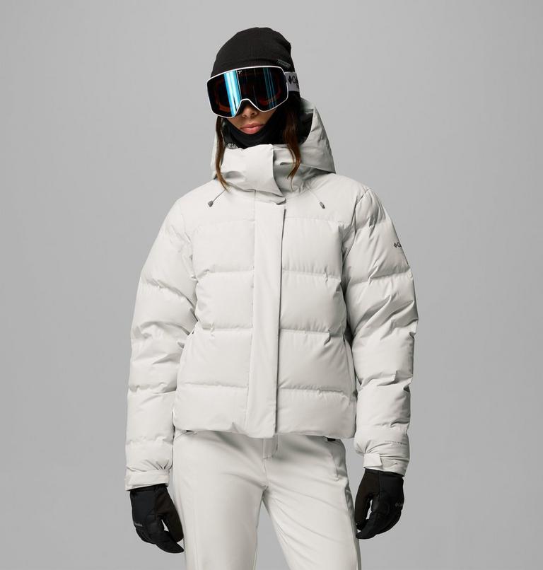Women's Roffe Ridge Down Puffer Ski Jacket, Color: Sea Salt, image 1