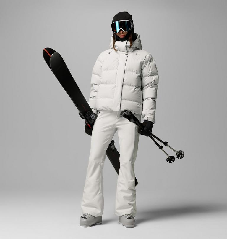 Women's Roffe Ridge Down Puffer Ski Jacket, Color: Sea Salt, image 2