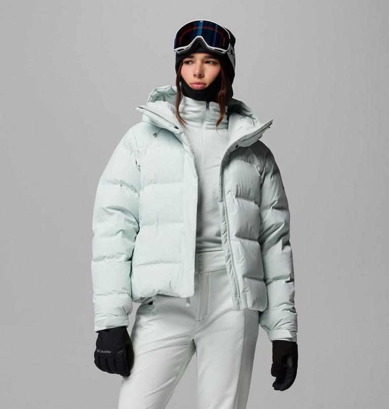 Women's Roffe Ridge Down Puffer Ski Jacket, Color: Tea Light, image 5