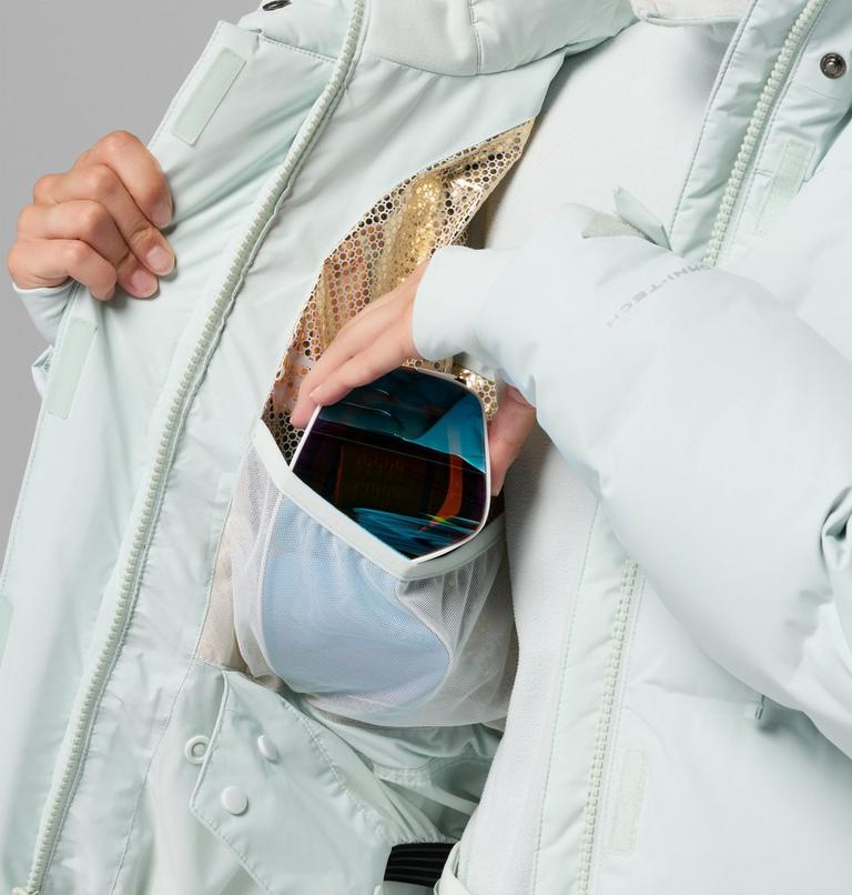 Women's Roffe Ridge Down Puffer Ski Jacket, Color: Tea Light, image 6
