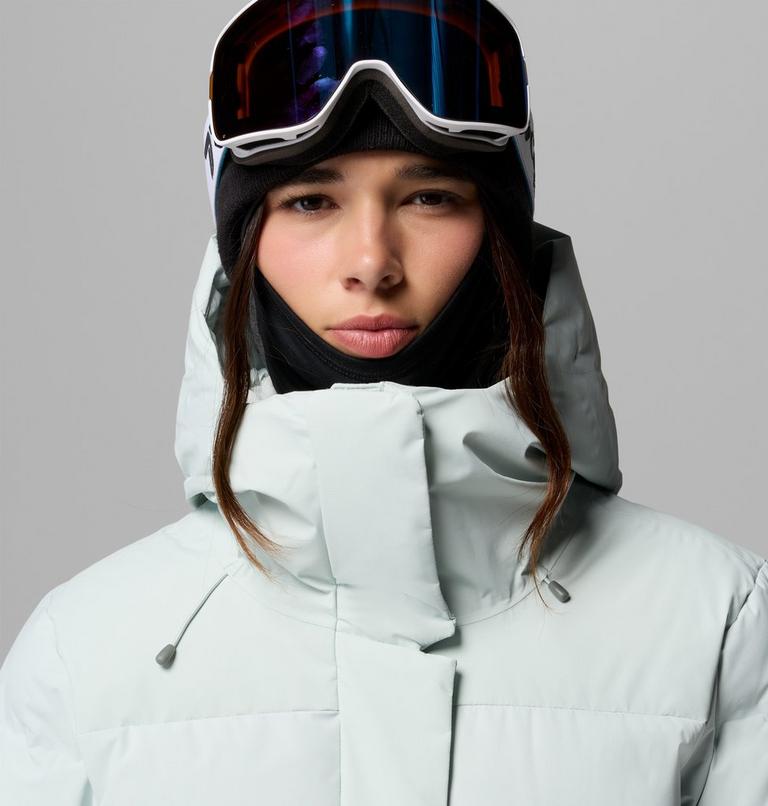 Women's Roffe Ridge Down Puffer Ski Jacket, Color: Tea Light, image 9