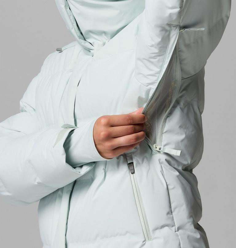 Women's Roffe Ridge Down Puffer Ski Jacket, Color: Tea Light, image 12