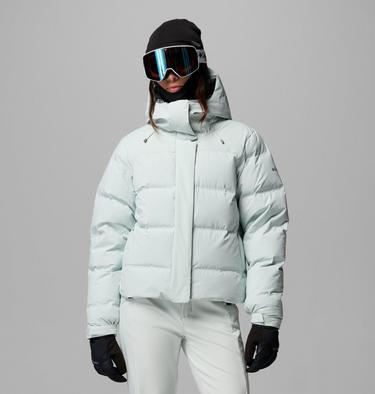 Women's Roffe Ridge Down Puffer Ski Jacket, Color: Tea Light, image 1
