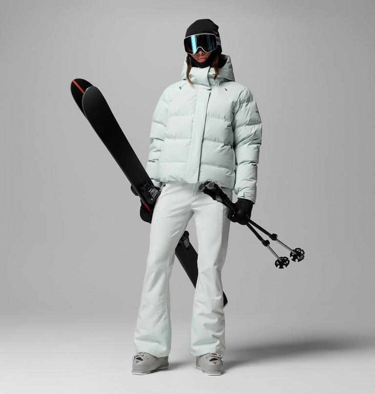 Women's Roffe Ridge Down Puffer Ski Jacket, Color: Tea Light, image 2