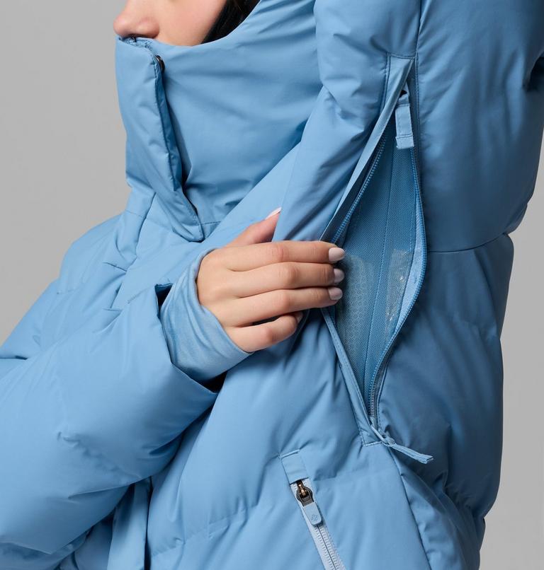 Giacca da sci imbottita in piuma Roffe Ridge da donna, Color: Rainy Day, image 12