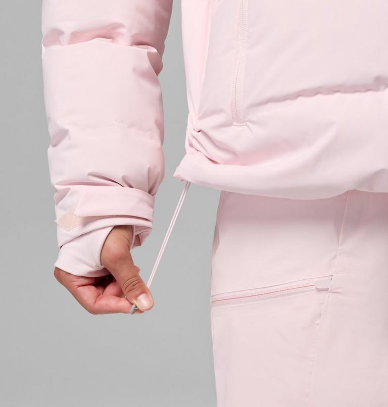 Women's Roffe Ridge Down Puffer Ski Jacket, Color: Powder Pink, image 14