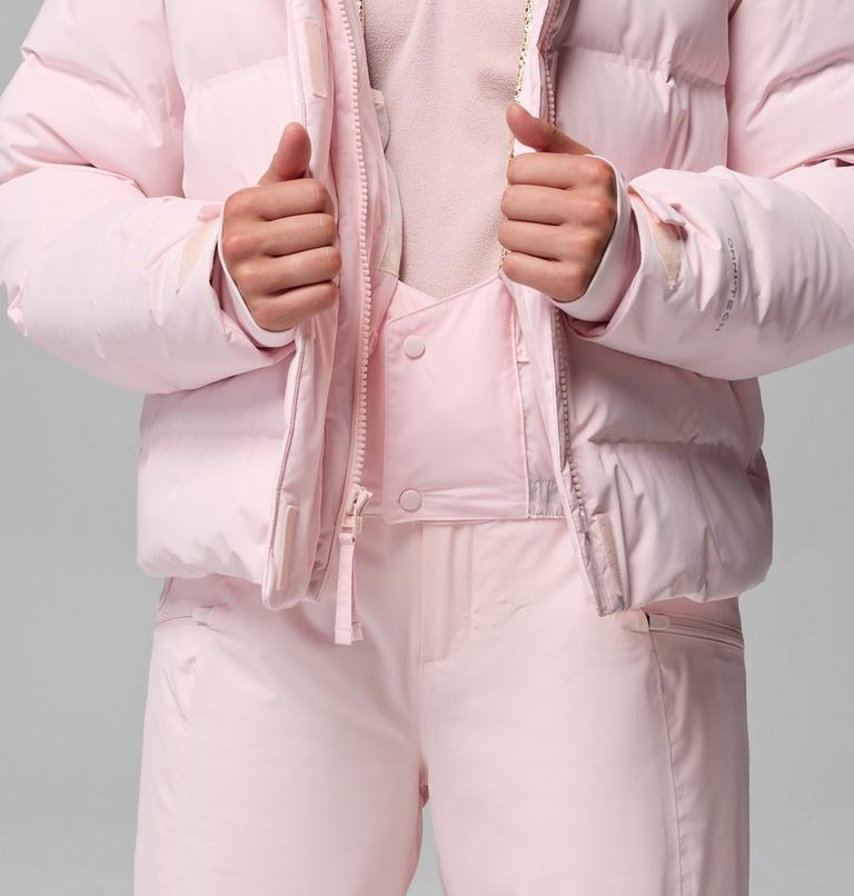 Women's Roffe Ridge Down Puffer Ski Jacket, Color: Powder Pink, image 8