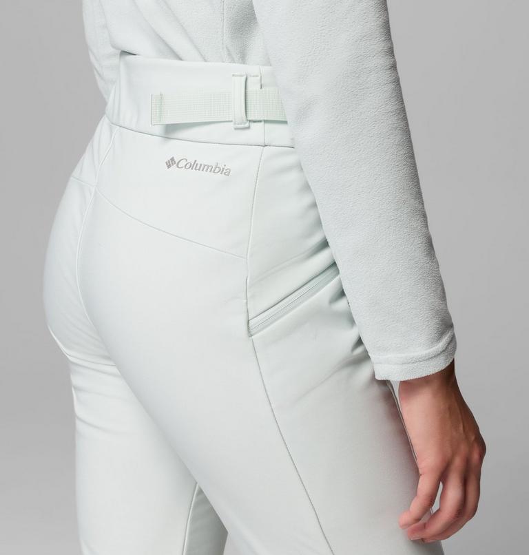 Women's Roffe Ridge Softshell Ski Trousers, Color: Sea Salt, image 7