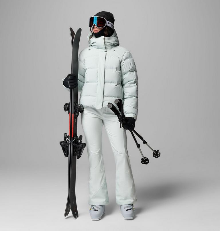 Women's Roffe Ridge Softshell Ski Trousers, Color: Sea Salt, image 2