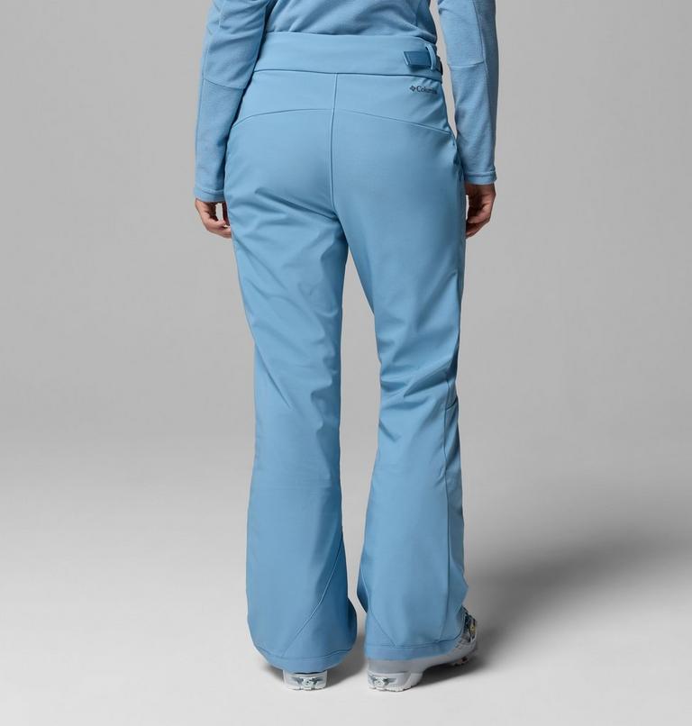 Women's Roffe Ridge Softshell Ski Trousers, Color: Rainy Day, image 3