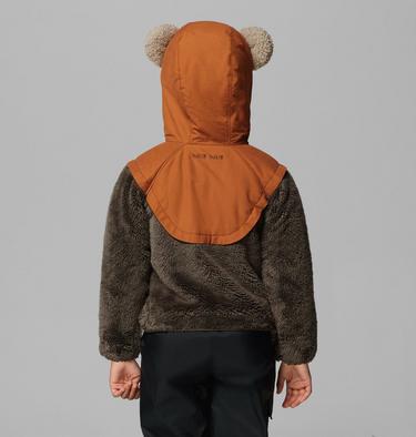 Youth Ewok Fleece Jacket, Color: Buffalo, Khaki, Wood, image 2