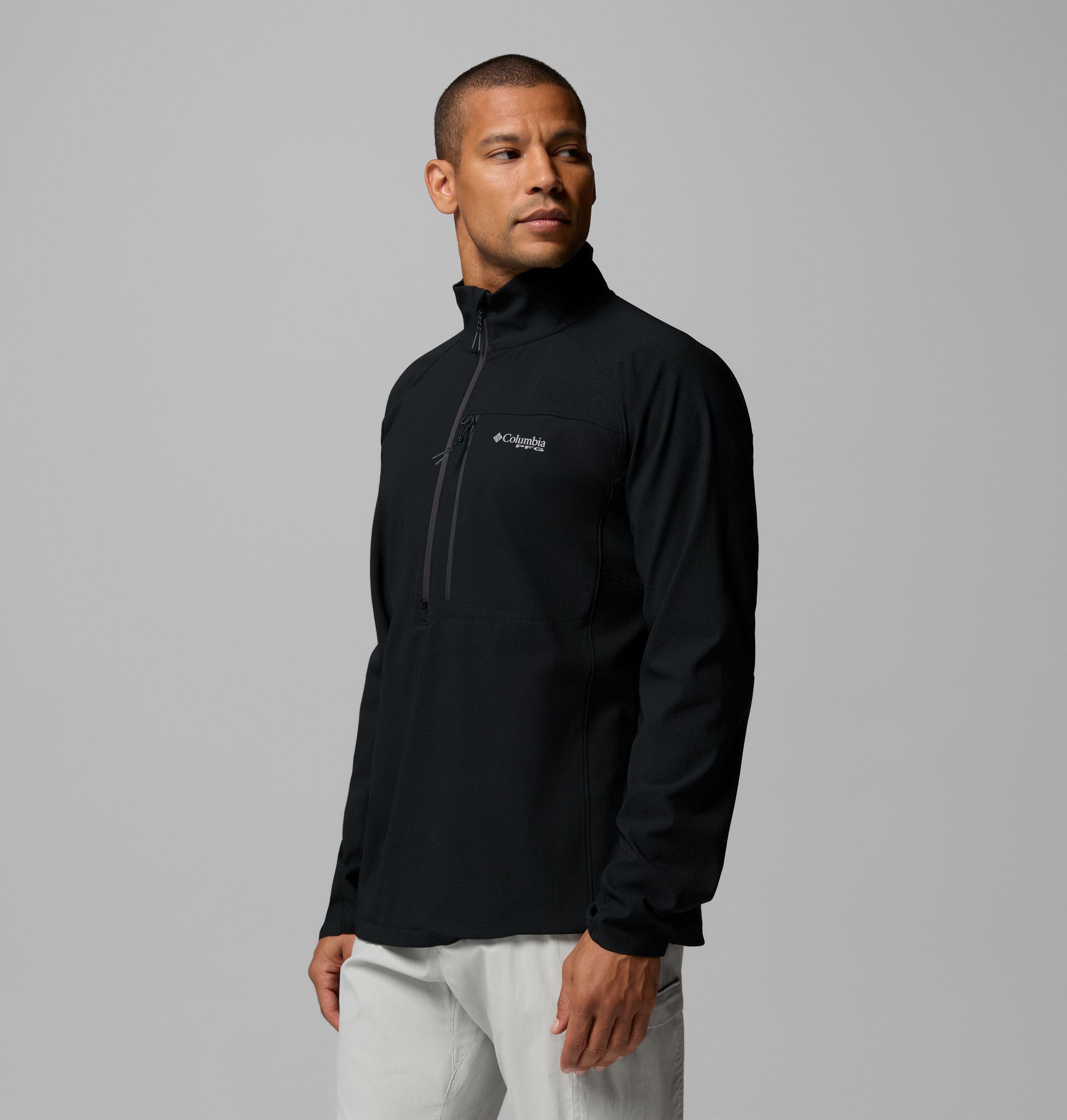Men's PFG Pro Guide Half Zip Shirt 4