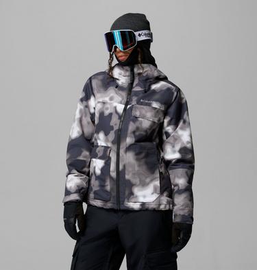 Veste de Ski Imprim&eacute;e Coreshot Femme, Color: Black Dyeflower, image 8