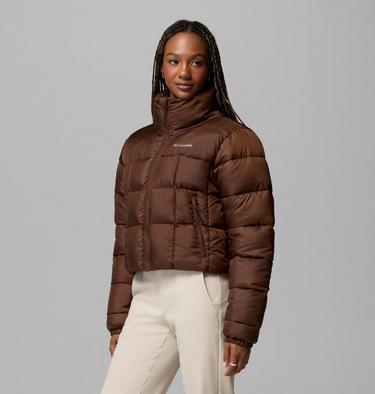 Puffect III Cropped Puffer Jacke f&uuml;r Frauen, Color: Tobacco, image 8