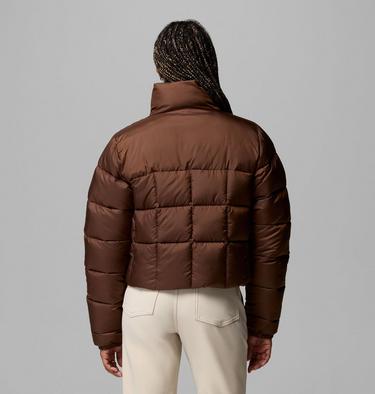 Puffect III Cropped Puffer Jacke f&uuml;r Frauen, Color: Tobacco, image 7