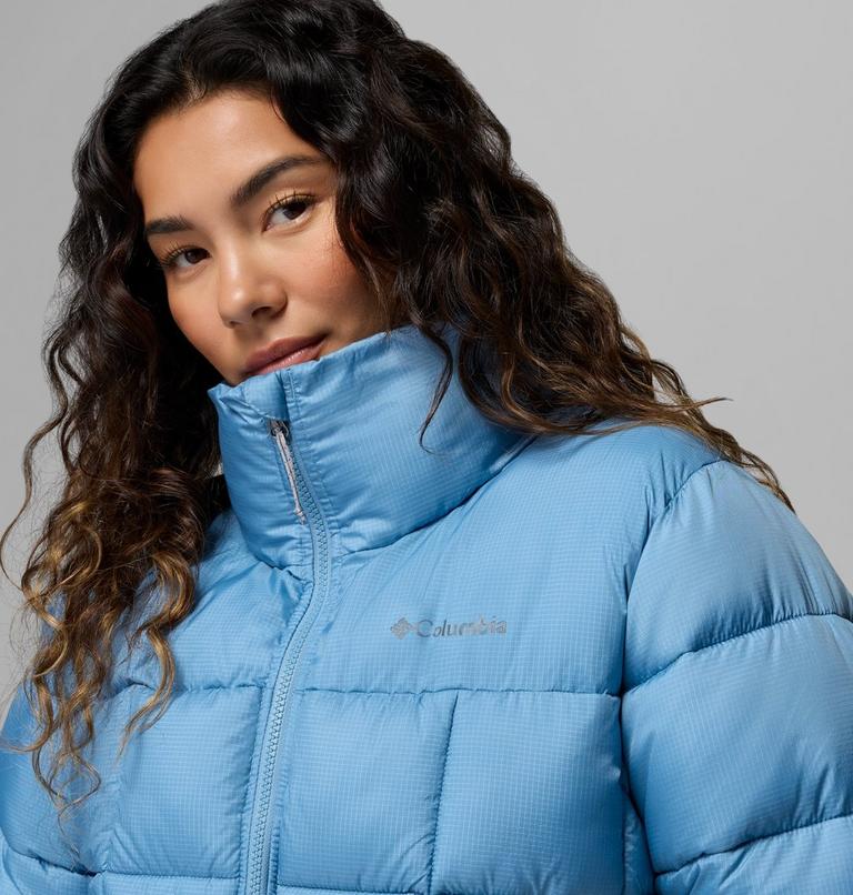 Women's Puffect III Cropped Puffer Jacket, Color: Rainy Day, image 6
