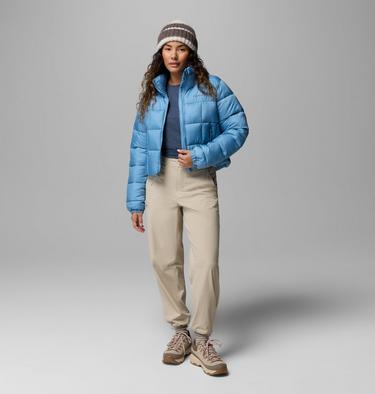 Chaqueta acolchada corta Puffect III para mujer, Color: Rainy Day, image 6