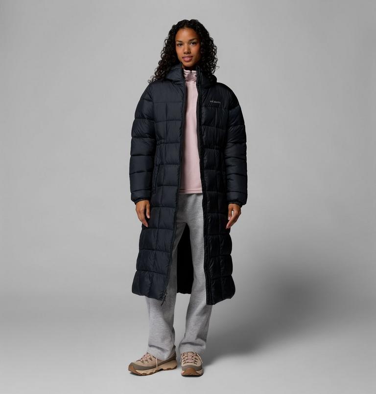 Women's Puffect III Long Puffer Jacket, Color: Black, image 5