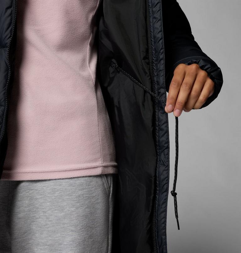 Women's Puffect III Long Puffer Jacket, Color: Black, image 6