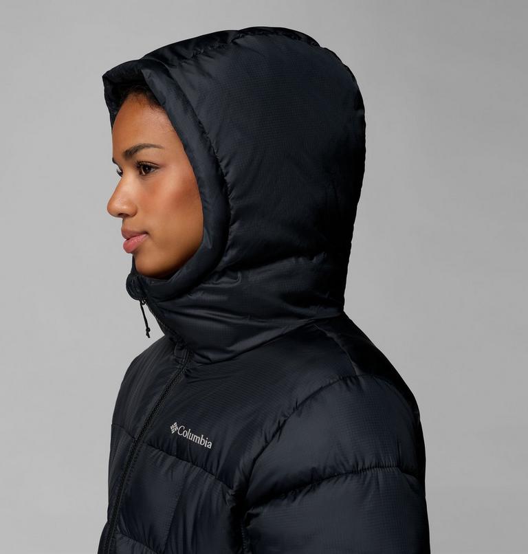 Women's Puffect III Long Puffer Jacket, Color: Black, image 8