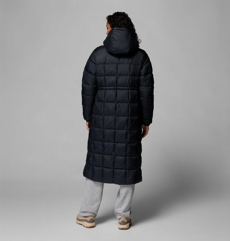 Women's Puffect III Long Puffer Jacket, Color: Black, image 3