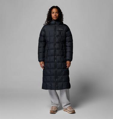 Women's Puffect III Long Puffer Jacket, Color: Black, image 3
