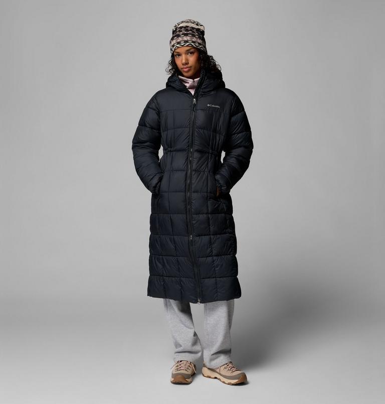 Women's Puffect III Long Puffer Jacket, Color: Black, image 2
