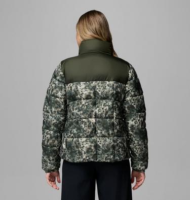 Doudoune Imprim&eacute;e Puffect III Femme, Color: Sedona Sage Dyecamo, Greenscape, image 3
