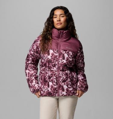 Chaqueta acolchada con estampado Puffect III para mujer, Color: Antique Mauve Dyecamo, Antique Mauve, image 1