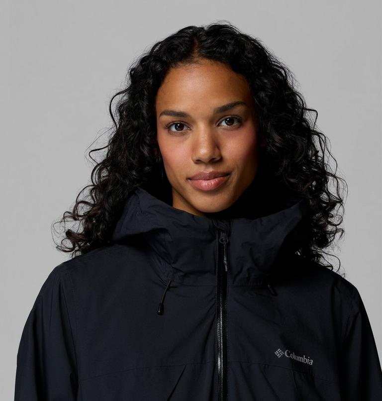 Women's Trailborne 3-in-1 Waterproof Jacket, Color: Black, image 9